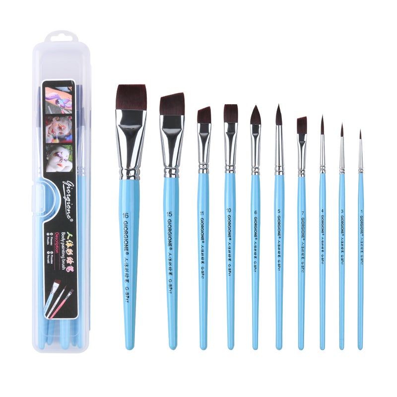 Giorgione 17-Piece Body Painting Pen Set For Face Painting, Embossing, And Children'S Facial Painting Brush Set - Image 1